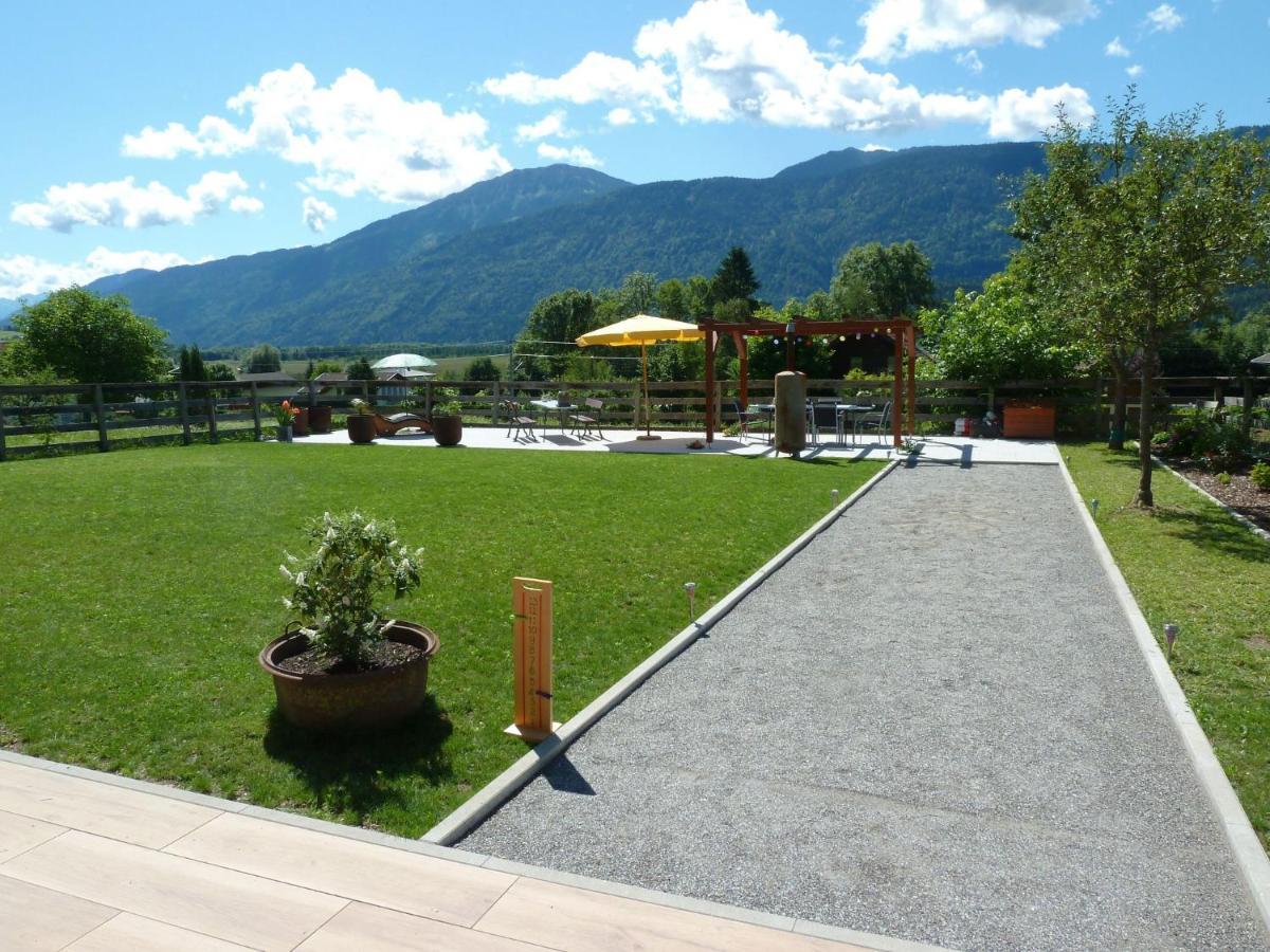 Apartamento Tom's Hütte Presseggersee Exterior foto